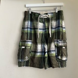 Abercrombie & Fitch Vintage Plaid Swim Trunks